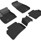 All-Weather Custom-Fit Floor Mats for Buick Regal 2018-2020 with Non-Slip Backing - Black - 1st Row 2nd Row