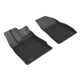 All-Weather Custom-Fit Floor Mats for Buick / Chevrolet Envista / Trax 2024-2025 with Non-Slip Backing - Black - 1st Row