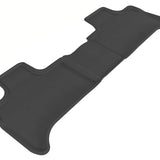 All-Weather Custom-Fit Floor Mats for BMW X5 (E53) 2000-2006 with Non-Slip Backing - Black - 2nd Row
