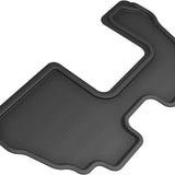 All-Weather Custom-Fit Floor Mats for BMW X5 2007-2013 with Non-Slip Backing - Black - 3rd Row