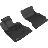 All-Weather Custom-Fit Floor Mats for BMW 5 Series 2011-2016 with Non-Slip Backing - Black - 1st Row