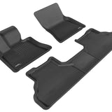 All-Weather Custom-Fit Floor Mats for BMW X6 2008-2014 with Non-Slip Backing - Black - 1st Row 2nd Row