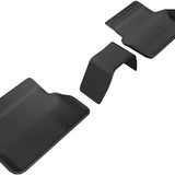All-Weather Custom-Fit Floor Mats for BMW 5 Series (G30 / G31) 2017-2023 with Non-Slip Backing - Black - 2nd Row