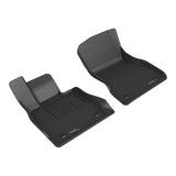 All-Weather Custom-Fit Floor Mats for BMW 7 Series / I7 (G70) 2023-2025 with Non-Slip Backing - Black - 1st Row