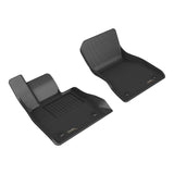 All-Weather Custom-Fit Floor Mats for BMW I5 (G60) / 5 Series (G60) 2024-2025 with Non-Slip Backing - Black - 1st Row