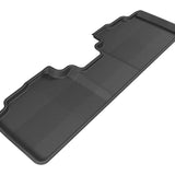 All-Weather Custom-Fit Floor Mats for Cadillac Srx 2010-2016 with Non-Slip Backing - Black - 2nd Row