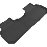 All-Weather Custom-Fit Floor Mats for Cadillac Xt5 2017-2025 with Non-Slip Backing - Black - 2nd Row