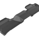 All-Weather Custom-Fit Floor Mats for Chevrolet/ GMC Suburban/ Yukon Xl 2015-2020 with Non-Slip Backing - Black - 2nd Row