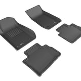 All-Weather Custom-Fit Floor Mats for Chevrolet Ss 2014-2017 with Non-Slip Backing - Black - 1st Row 2nd Row
