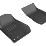 All-Weather Custom-Fit Floor Mats for Chevrolet Ss 2014-2017 with Non-Slip Backing - Black - 1st Row
