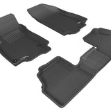 All-Weather Custom-Fit Floor Mats for Chevrolet Trax 2014-2022 with Non-Slip Backing - Black - 1st Row 2nd Row