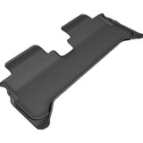 All-Weather Custom-Fit Floor Mats for Chevrolet Bolt Ev 2017-2023 with Non-Slip Backing - Black - 2nd Row