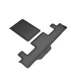 All-Weather Custom-Fit Floor Mats for Chevrolet / GMC Tahoe / Yukon 2021-2024 with Non-Slip Backing - Black - 3rd Row