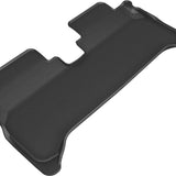 All-Weather Custom-Fit Floor Mats for Chevrolet Bolt Euv 2022-2023 with Non-Slip Backing - Black - 2nd Row