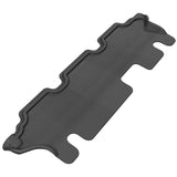 All-Weather Custom-Fit Floor Mats for Dodge Grand Caravan 2008-2020 with Non-Slip Backing - Black - 3rd Row