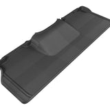 All-Weather Custom-Fit Floor Mats for Dodge Ram 2500/3500 Mega Cab 2010-2018 with Non-Slip Backing - Black - 2nd Row