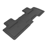 All-Weather Custom-Fit Floor Mats for Ford Edge 2007-2014 with Non-Slip Backing - Black - 2nd Row