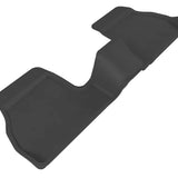 All-Weather Custom-Fit Floor Mats for Ford Focus 2012-2018 with Non-Slip Backing - Black - 2nd Row