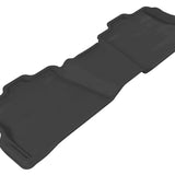 All-Weather Custom-Fit Floor Mats for Ford Explorer 2006-2010 with Non-Slip Backing - Black - 2nd Row