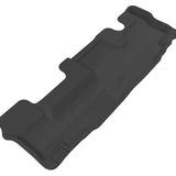 All-Weather Custom-Fit Floor Mats for Ford Explorer 2006-2010 with Non-Slip Backing - Black - 3rd Row