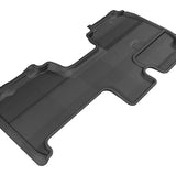 All-Weather Custom-Fit Floor Mats for Ford F-150 Supercab 2009-2014 with Non-Slip Backing - Black - 2nd Row
