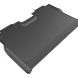 All-Weather Custom-Fit Floor Mats for Ford F-150 Supercrew / F-250 / F-350 / F-450 Crew Cab 2015-2025 with Non-Slip Backing - Black - 2nd Row