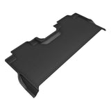 All-Weather Custom-Fit Floor Mats for Ford F-150 / F-150 Lightning Supercrew 2021-2025 with Non-Slip Backing - Black - 2nd Row