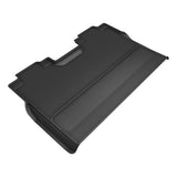 All-Weather Custom-Fit Floor Mats for Ford F-150 Supercrew 2015-2025 with Non-Slip Backing - Black - 2nd Row