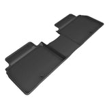 All-Weather Custom-Fit Floor Mats for Genesis Electrified G80 2023-2025 with Non-Slip Backing - Black - 2nd Row