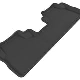 All-Weather Custom-Fit Floor Mats for Honda Cr-V 2007-2011 with Non-Slip Backing - Black - 2nd Row
