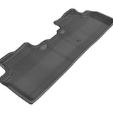 All-Weather Custom-Fit Floor Mats for Honda Civic Sedan 2012-2015 with Non-Slip Backing - Black - 2nd Row