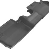 All-Weather Custom-Fit Floor Mats for Honda Accord Coupe 2013-2017 with Non-Slip Backing - Black - 2nd Row