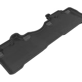 All-Weather Custom-Fit Floor Mats for Honda Pilot 2009-2015 with Non-Slip Backing - Black - 2nd Row