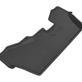 All-Weather Custom-Fit Floor Mats for Honda Pilot 8-Passenger 2016-2022 with Non-Slip Backing - Black - 3rd Row