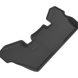 All-Weather Custom-Fit Floor Mats for Honda Pilot 7 Passenger 2016-2022 with Non-Slip Backing - Black - 3rd Row