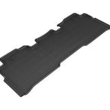 All-Weather Custom-Fit Floor Mats for Honda Odyssey 2018-2025 with Non-Slip Backing - Black - 2nd Row