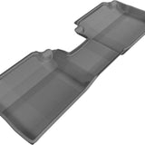 All-Weather Custom-Fit Floor Mats for Hyundai Elantra Gt 2013-2017 with Non-Slip Backing - Black - 2nd Row