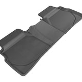 All-Weather Custom-Fit Floor Mats for Hyundai Sonata/ 2015 Sonata Hybrid 2011-2015 with Non-Slip Backing - Black - 2nd Row