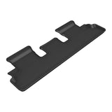 All-Weather Custom-Fit Floor Mats for Infiniti / Nissan Qx60 / Pathfinder 2022-2025 with Non-Slip Backing - Black - 2nd Row