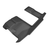 All-Weather Custom-Fit Floor Mats for Infiniti / Nissan Qx60 7-Seat / Pathfinder 8-Seat 2022-2025 with Non-Slip Backing - Black - 3rd Row