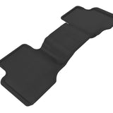 All-Weather Custom-Fit Floor Mats for Jeep Grand Cherokee 2005-2010 with Non-Slip Backing - Black - 2nd Row