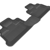 All-Weather Custom-Fit Floor Mats for Jeep Wrangler Jk Unlimited 2007-2013 with Non-Slip Backing - Black - 2nd Row