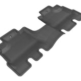All-Weather Custom-Fit Floor Mats for Jeep Wrangler Jk Unlimited 2014-2018 with Non-Slip Backing - Black - 2nd Row