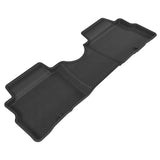 All-Weather Custom-Fit Floor Mats for Kia Soul 2011-2013 with Non-Slip Backing - Black - 2nd Row