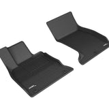 All-Weather Custom-Fit Floor Mats for Kia Stinger Awd 2018-2024 with Non-Slip Backing - Black - 1st Row