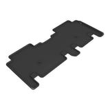 All-Weather Custom-Fit Floor Mats for Kia Ev9 7-Seat 2024-2025 with Non-Slip Backing - Black - 2nd Row