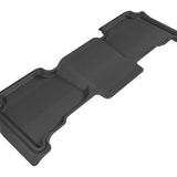 All-Weather Custom-Fit Floor Mats for Land Rover Lr4 2009-2012 with Non-Slip Backing - Black - 2nd Row