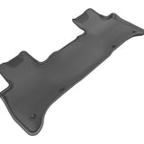 All-Weather Custom-Fit Floor Mats for Land Rover Range Rover Sport 2014-2022 with Non-Slip Backing - Black - 2nd Row