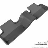 All-Weather Custom-Fit Floor Mats for Land Rover Range Rover Evoque 2014-2019 with Non-Slip Backing - Black - 2nd Row