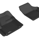 All-Weather Custom-Fit Floor Mats for Land Rover Discovery Sport 2015-2019 with Non-Slip Backing - Black - 1st Row